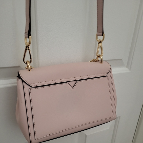Michael Kors Pink Crossbody Bag Soffiano Leather EUC - Picture 2 of 10
